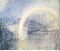 John CONSTABLE, paysage avec arc-en-ciel, 1820